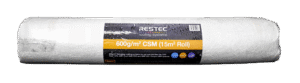 Restec 600g/m² CSM Fibreglass (15m² Roll)